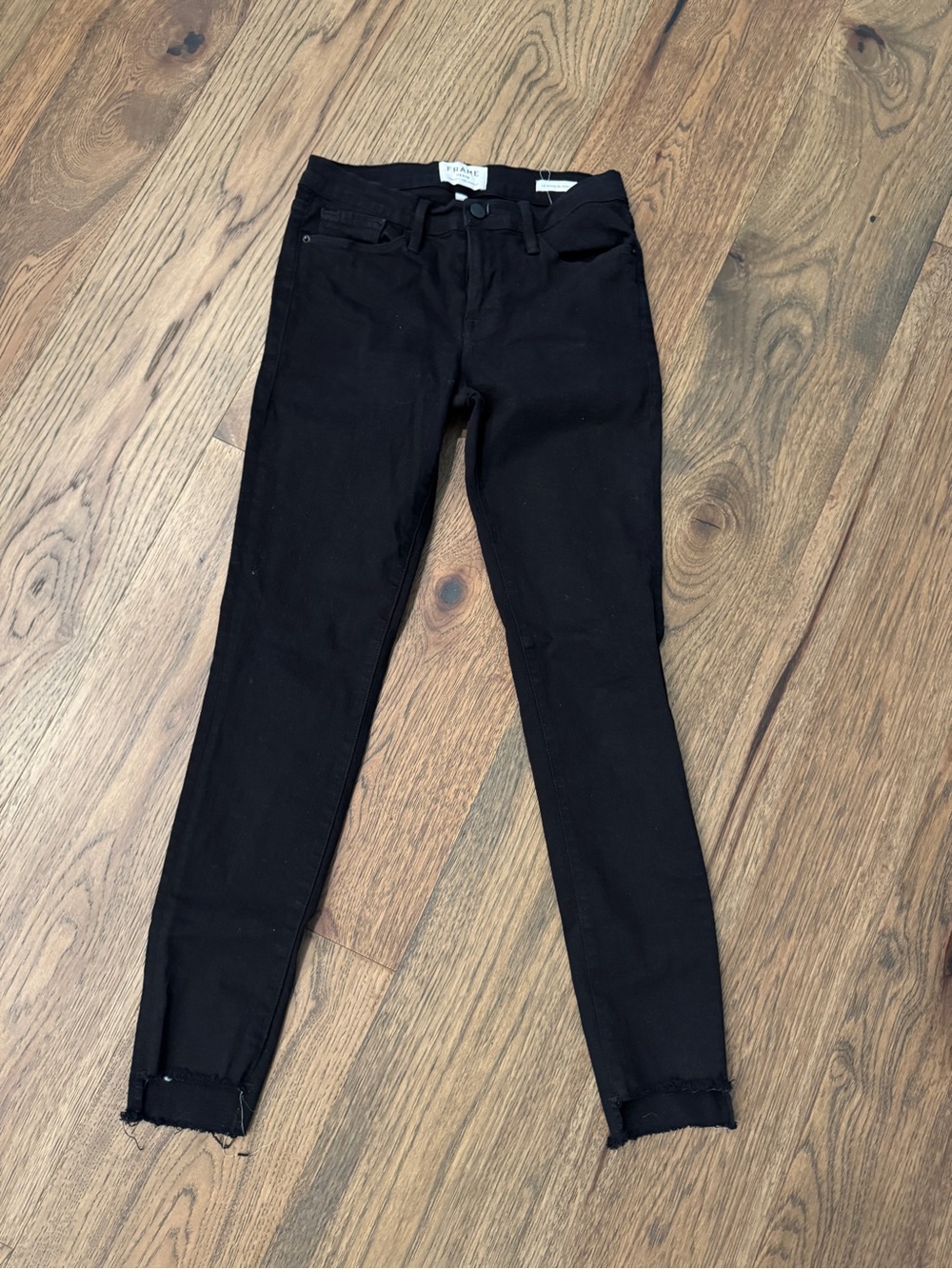 Frame Denim Women's Skinny Jeans in Black